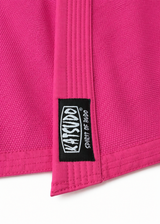 Katsudo kimono Jiu Jitsu pentru copii Kio, roz