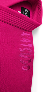 Katsudo kimono Jiu Jitsu pentru copii Kio, roz