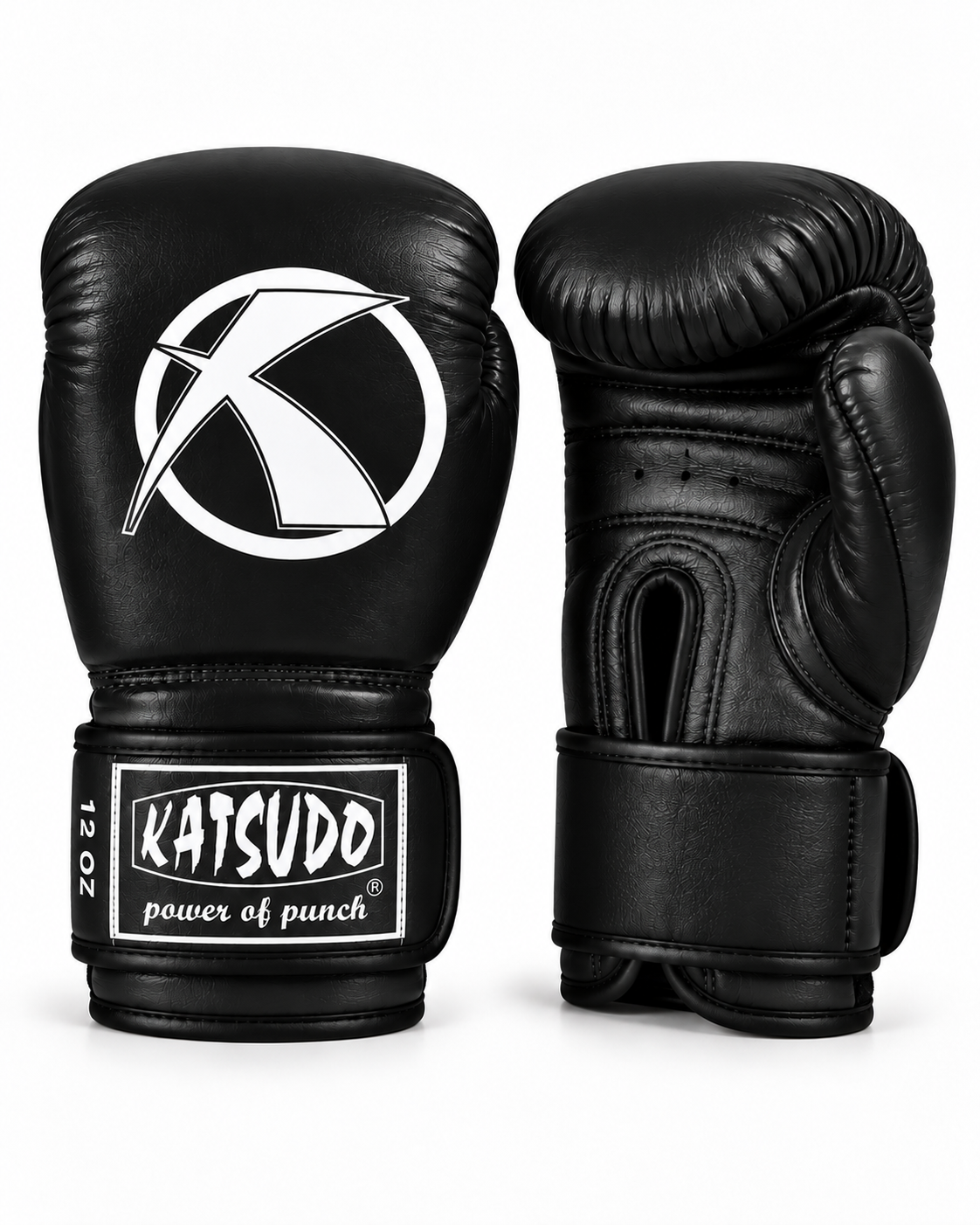 Katsudo mănuși de box Champion IV, negre