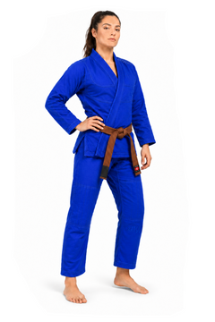 Katsudo kimono Jiu Jitsu pentru damă Yori 450g, albastru