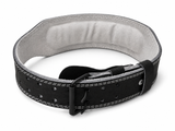 Katsudo centură de fitness CoreLock din piele naturală 10 cm, neagră