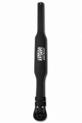 Katsudo centură de fitness CoreLock din piele naturală 10 cm, neagră