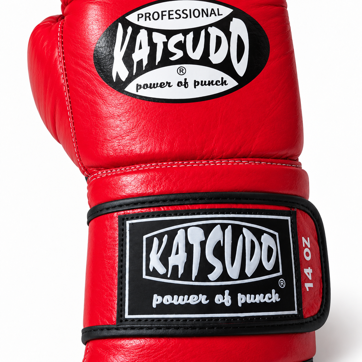 Katsudo mănuși de box Profesional, roșii