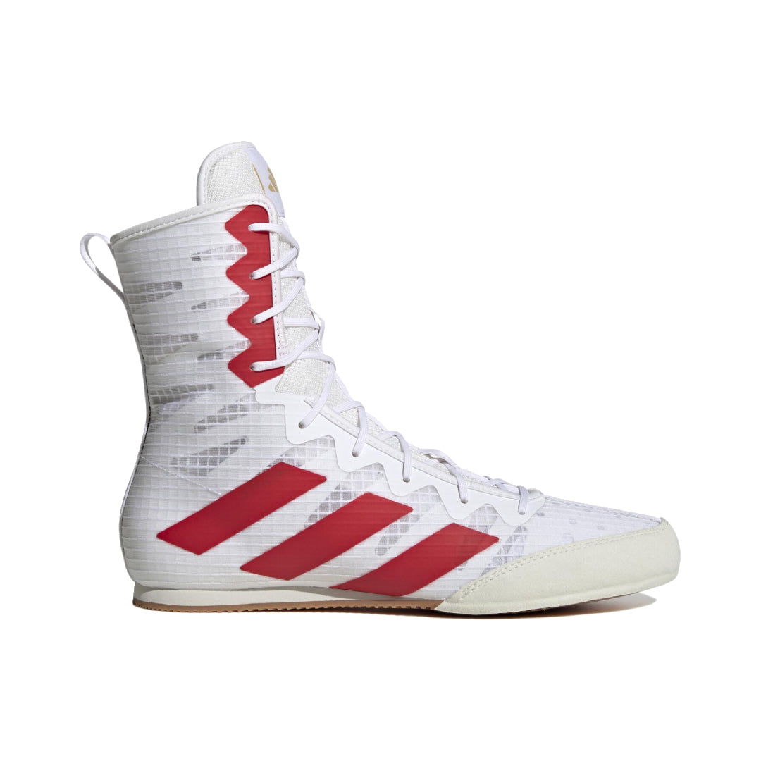 Adidas încălțăminte de box HOG 4, alb-roșu
