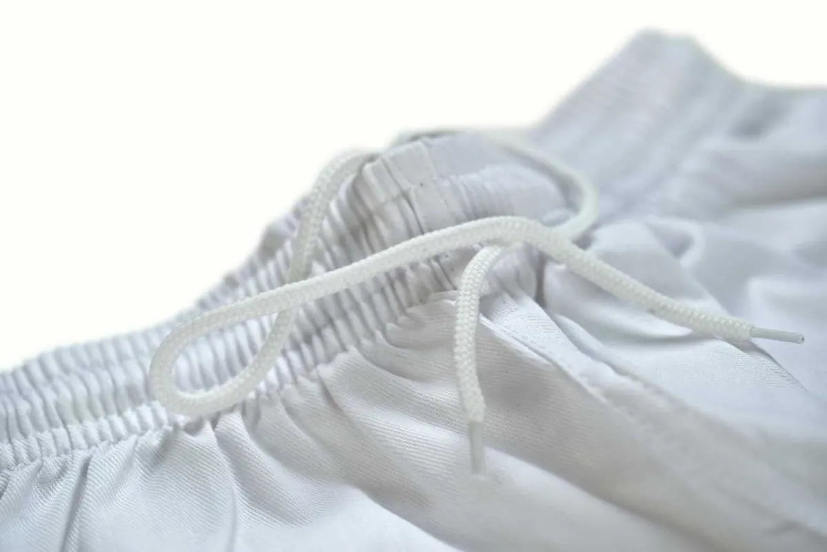 Adidas kimono JU cu dungi albastre Club 350g, alb