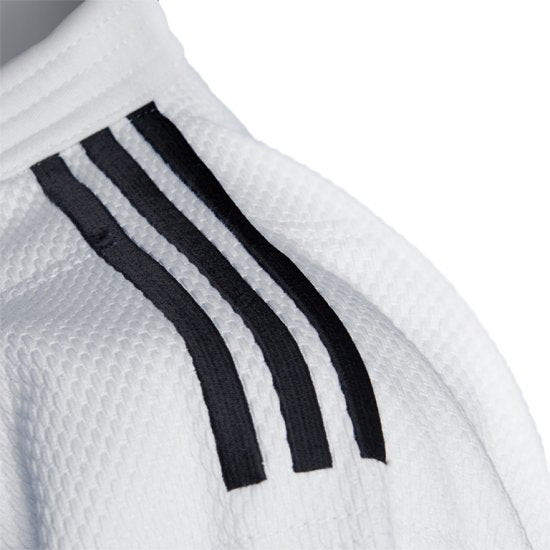 Adidas kimono JU Champion III IJF Regular fit 750g, alb