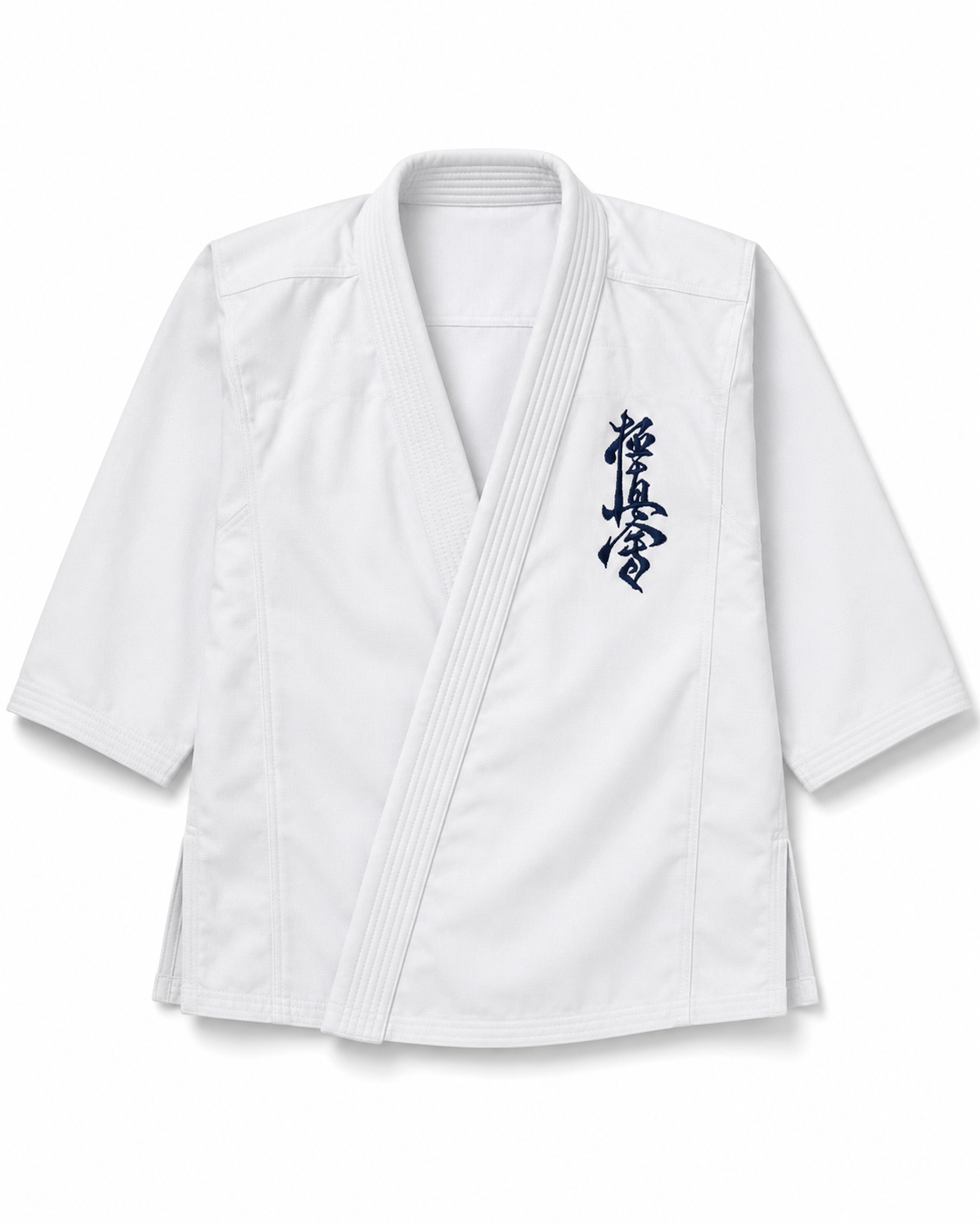 Katsudo kimono Kyokushin, alb