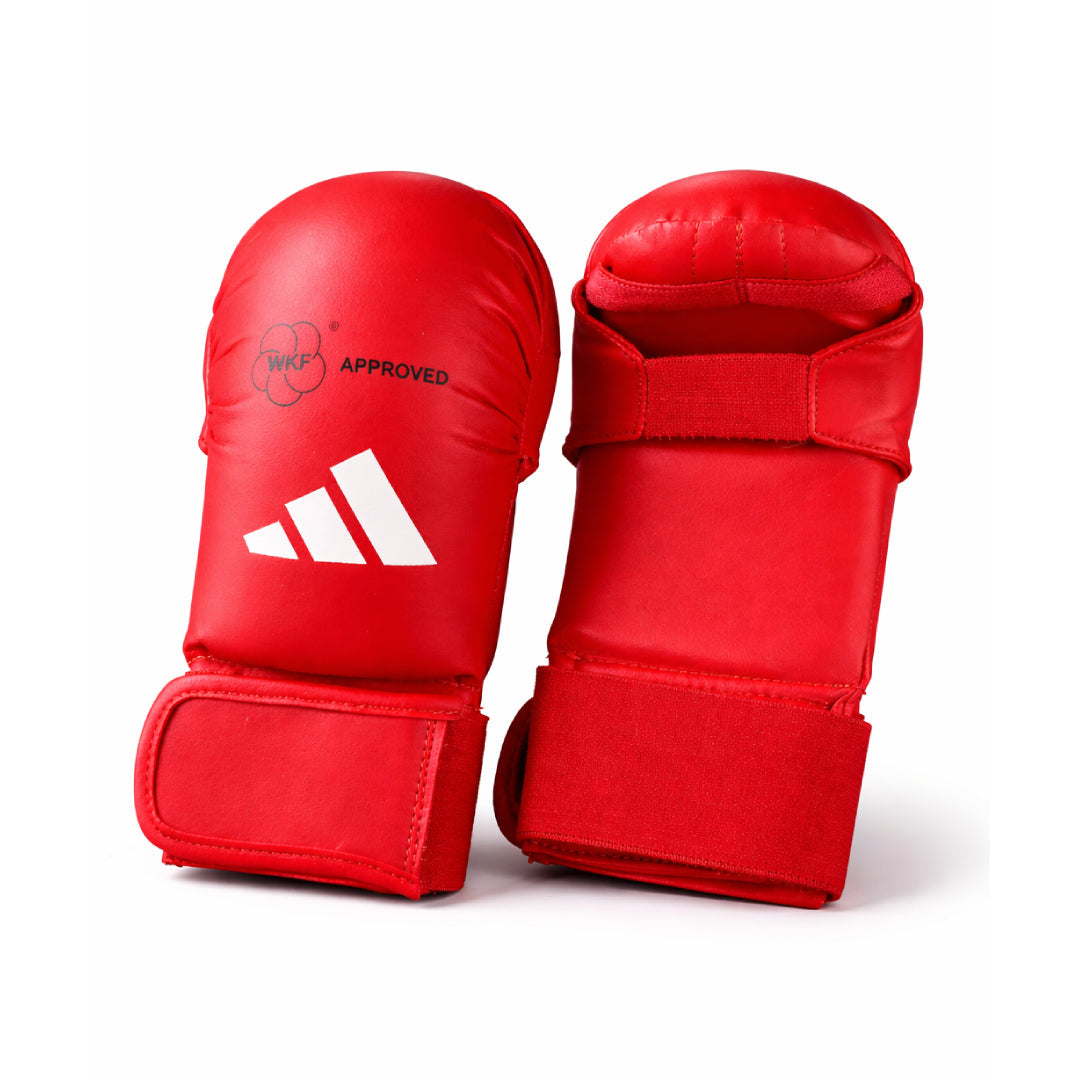 Adidas mănuși de kumite WKF, roșii