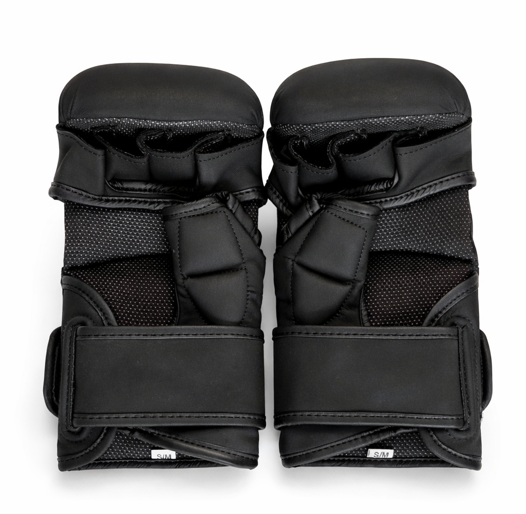Katsudo mănuși de sparring MMA Sparcore, negru-negru