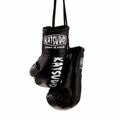 Katsudo miniatură mănuși de box Miniglo, neagră