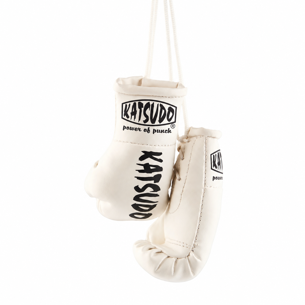 Katsudo miniatură mănuși de box Miniglo, albă