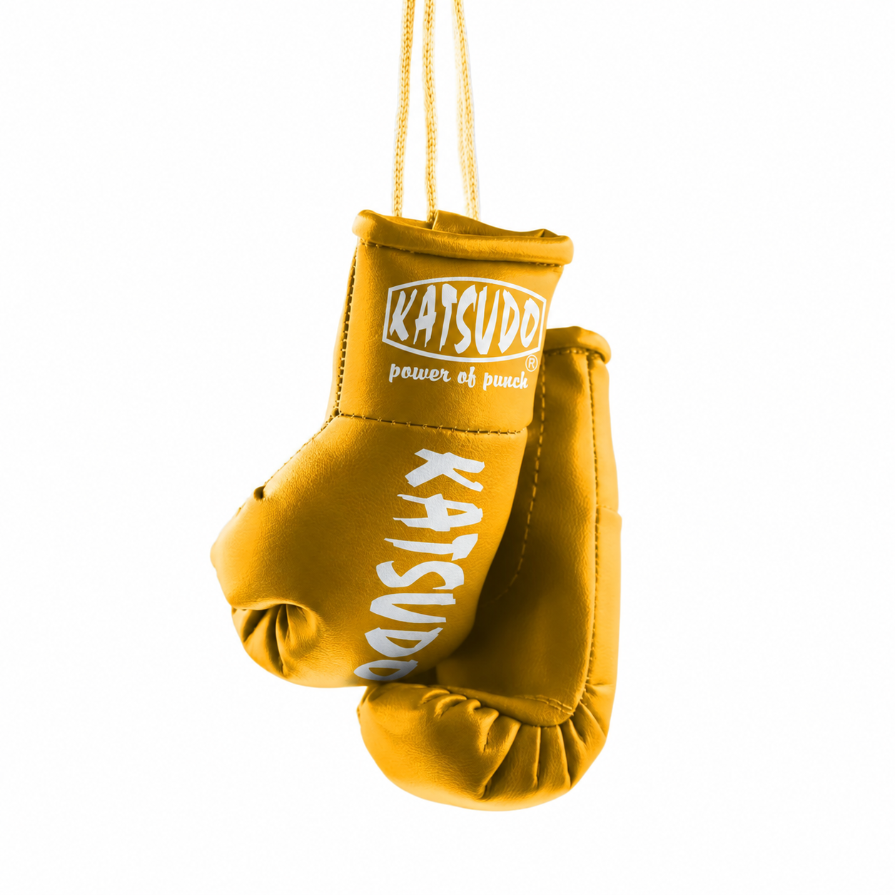 Katsudo miniatură mănuși de box Miniglo, galbenă