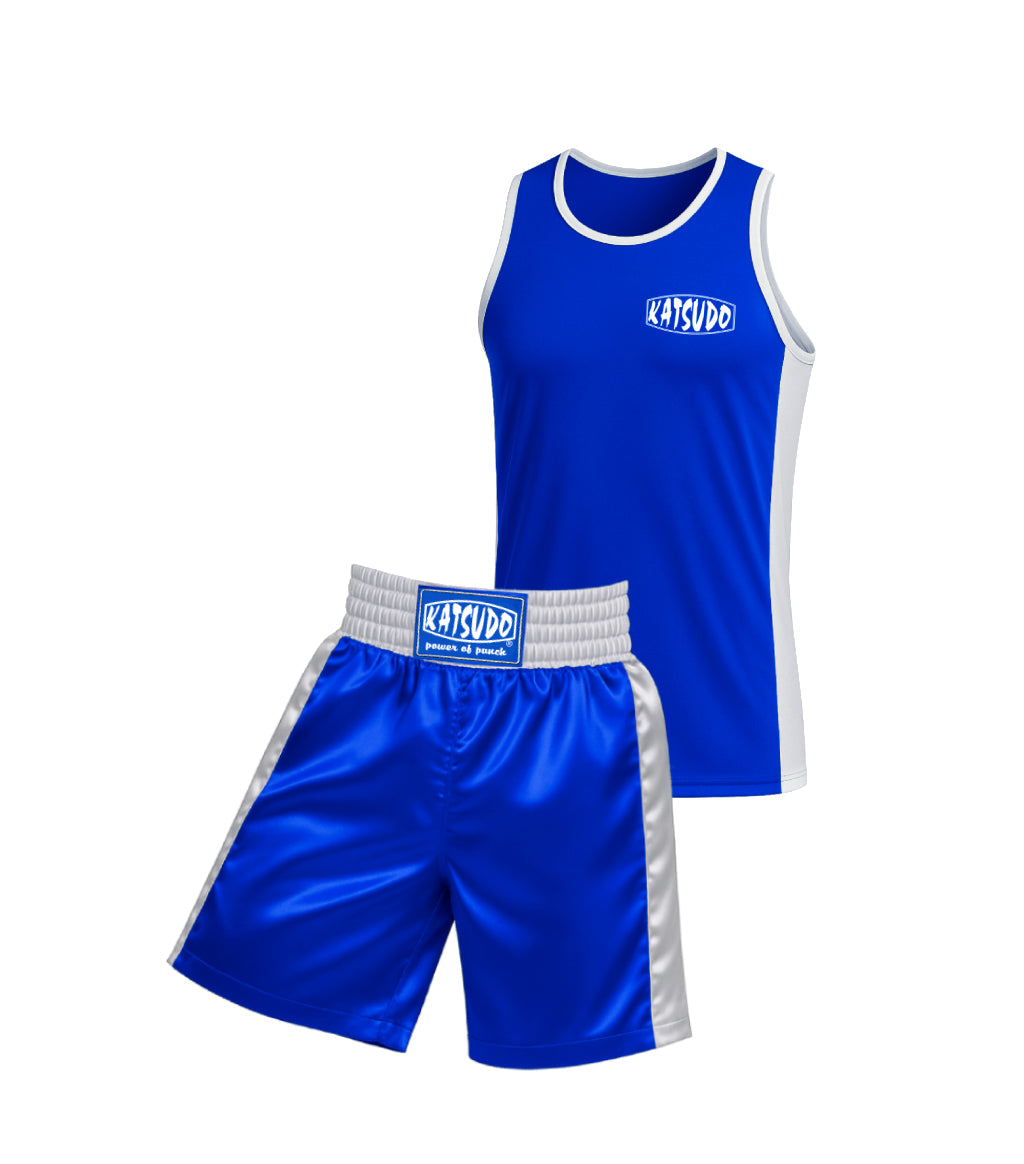 Katsudo set de box Strikta, albastru