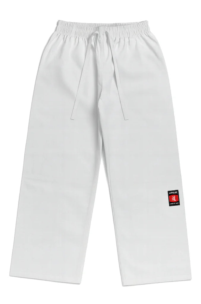 Katsudo pantaloni de judo Tatemi, albi