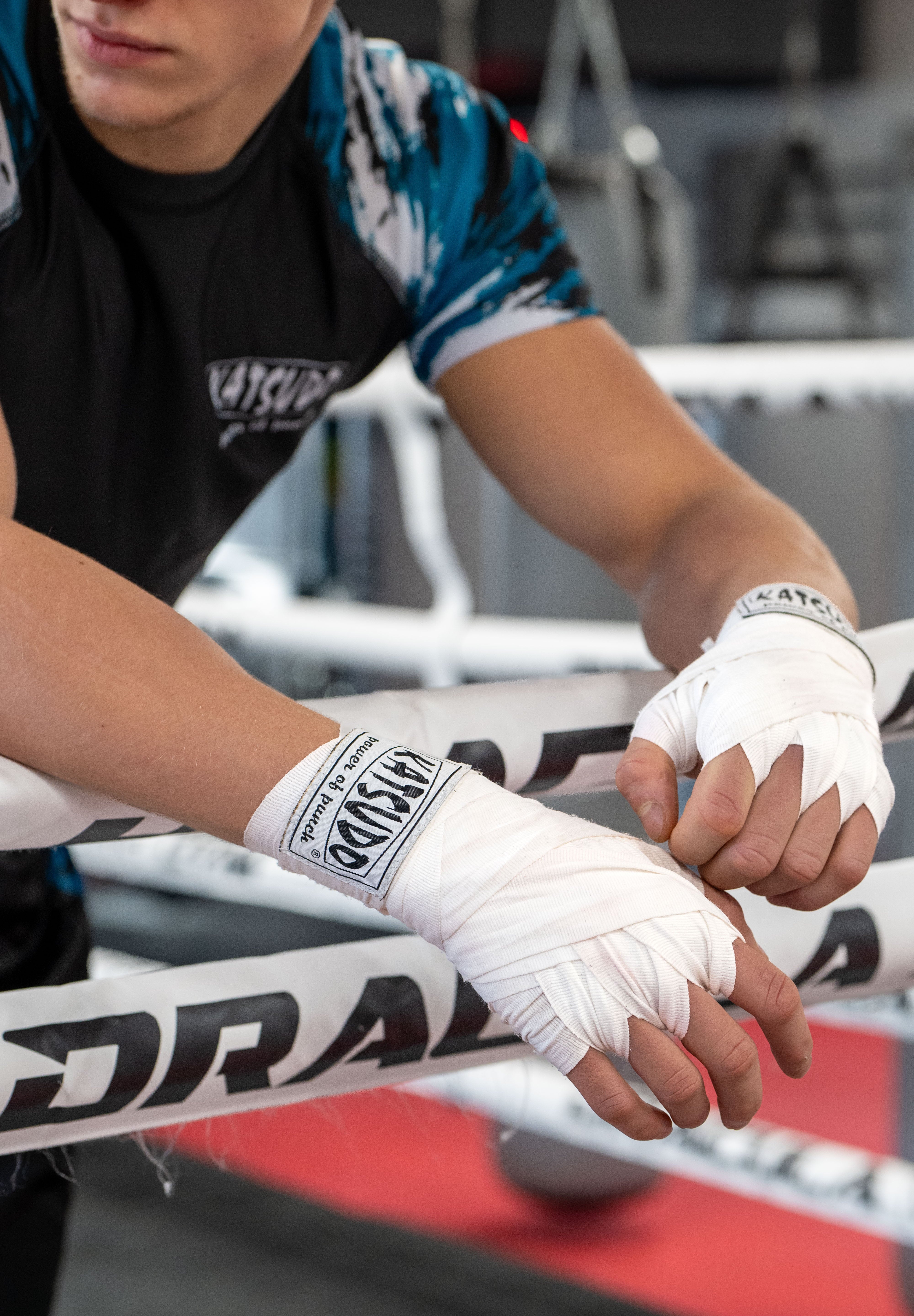 Katsudo bandaj elastic de box Path, alb