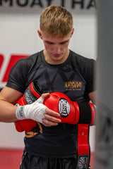 Katsudo mănuși de box Profesional, roșii