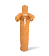 Katsudo manechin de lupte cu un picior din piele Unileggo 170cm, galben