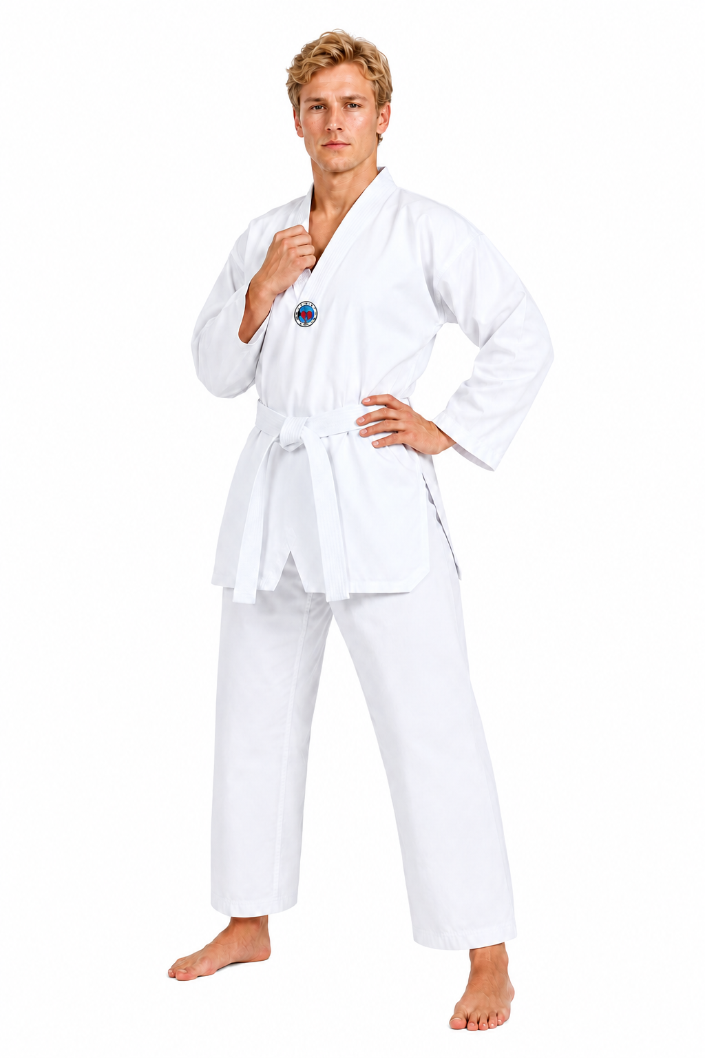 Katsudo dobok TKD WTF 550g, alb
