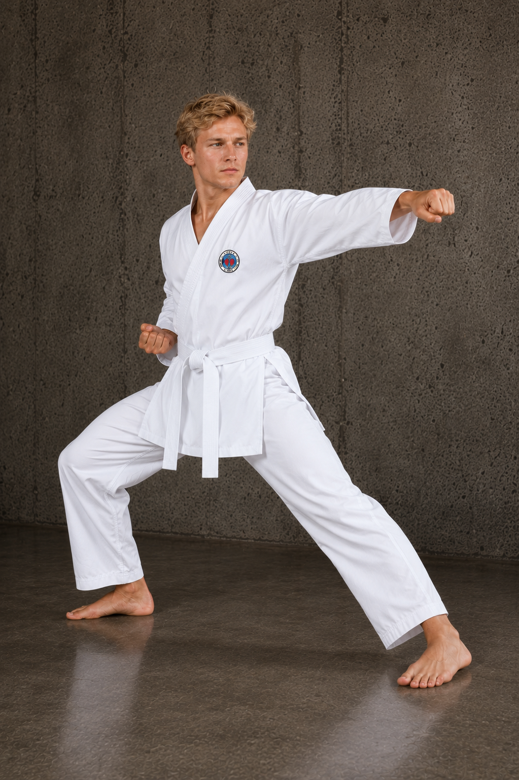 Katsudo dobok TKD WTF 550g, alb
