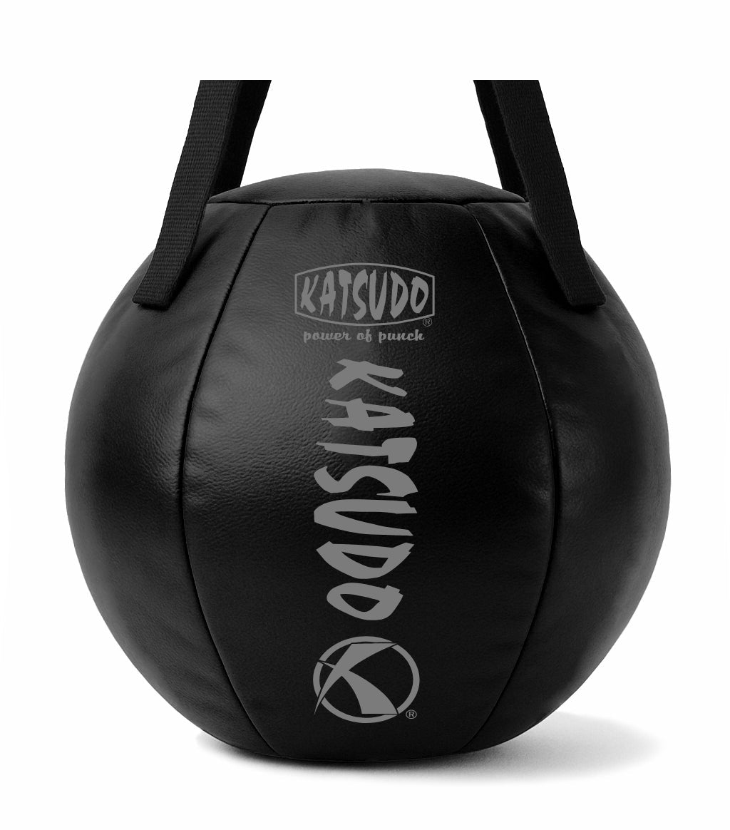 Katsudo minge de box Leodor cu chingă, neagră