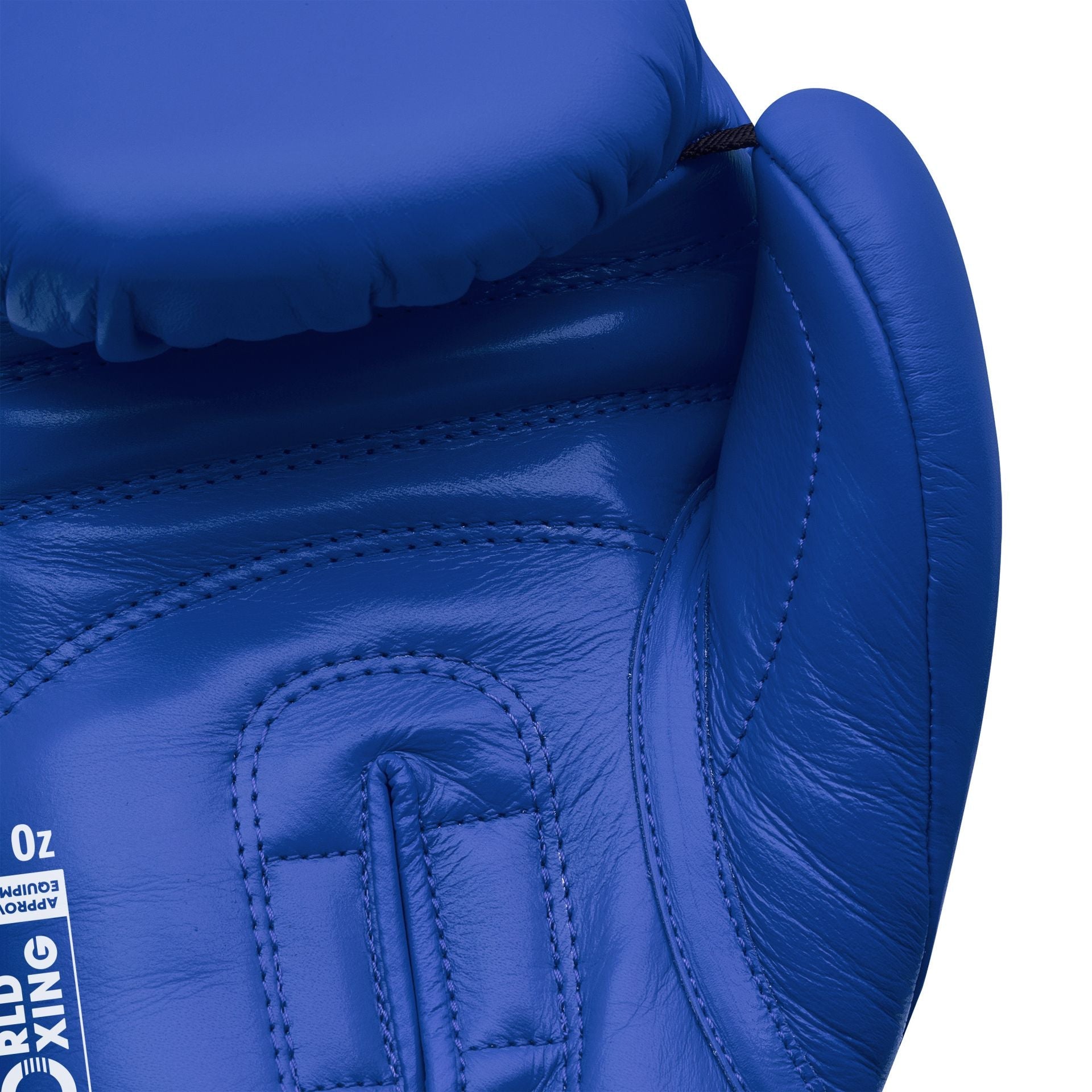 Adidas mănuși din piele World of boxing, albastre