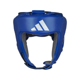 Adidas cască de box din piele WOBHG1, albastră