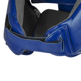 Adidas cască de box din piele WOBHG1, albastră