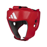 Adidas cască de box din piele WOBHG1, roșie