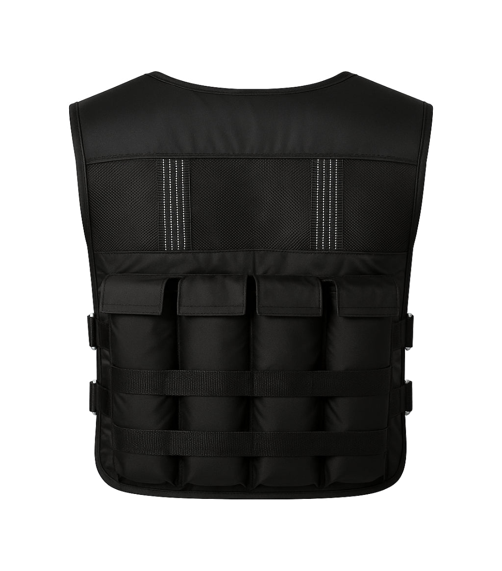 Katsudo vestă cu greutăți goală Vestoro, neagră