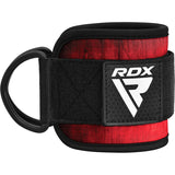 RDX bandaje profesionale pentru glezne pentru sală A4, roșii