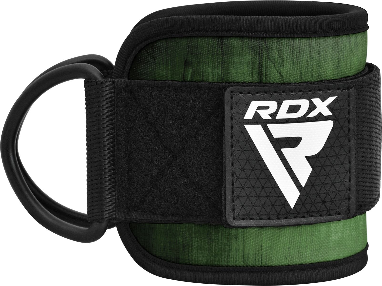 RDX bandaje profesionale pentru glezne pentru sală A4 pereche, army green