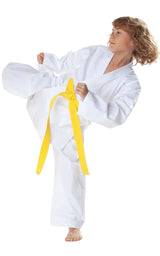 Dax kimono KA Beginner 200g, alb