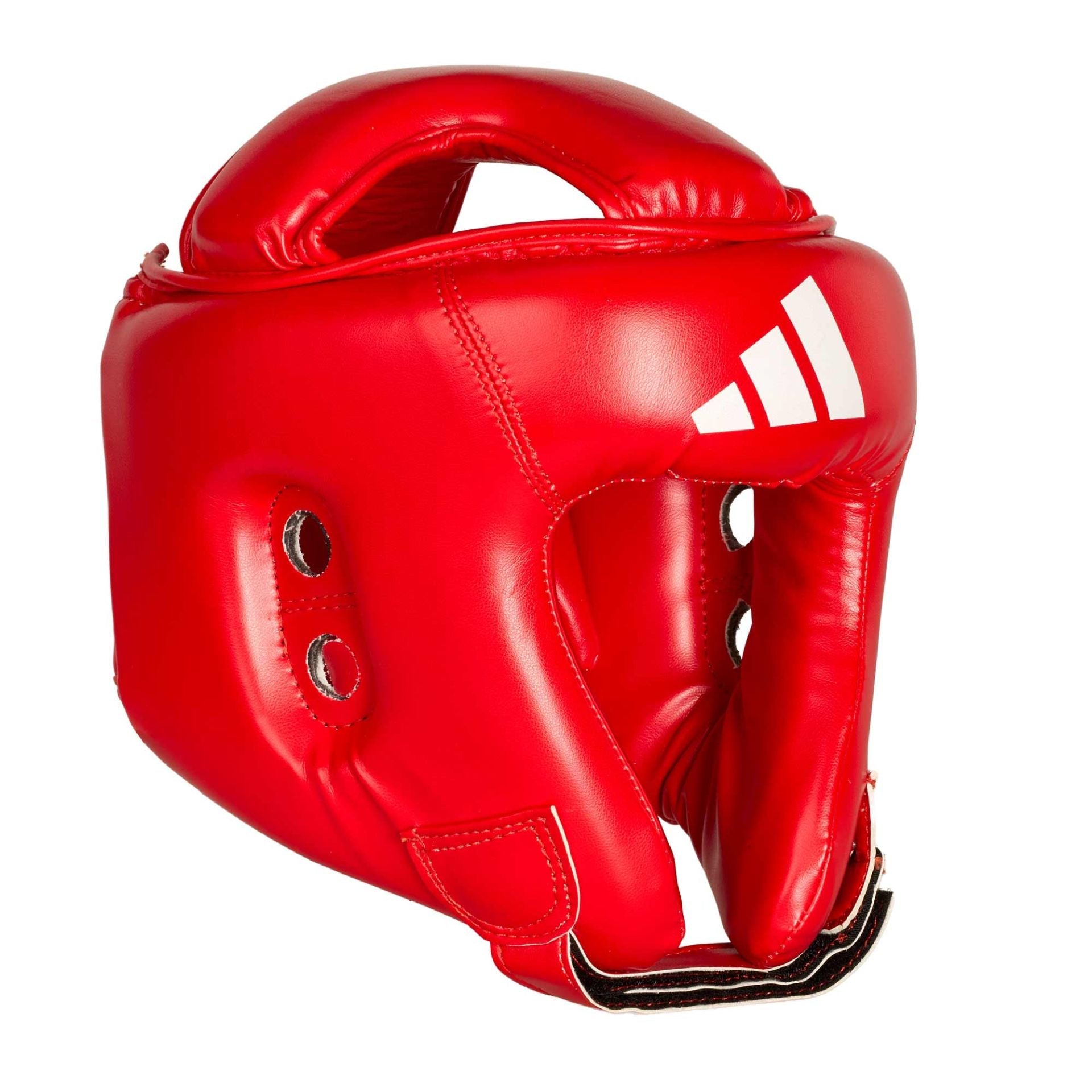 Adidas cască de protecție de kickbox, roșie