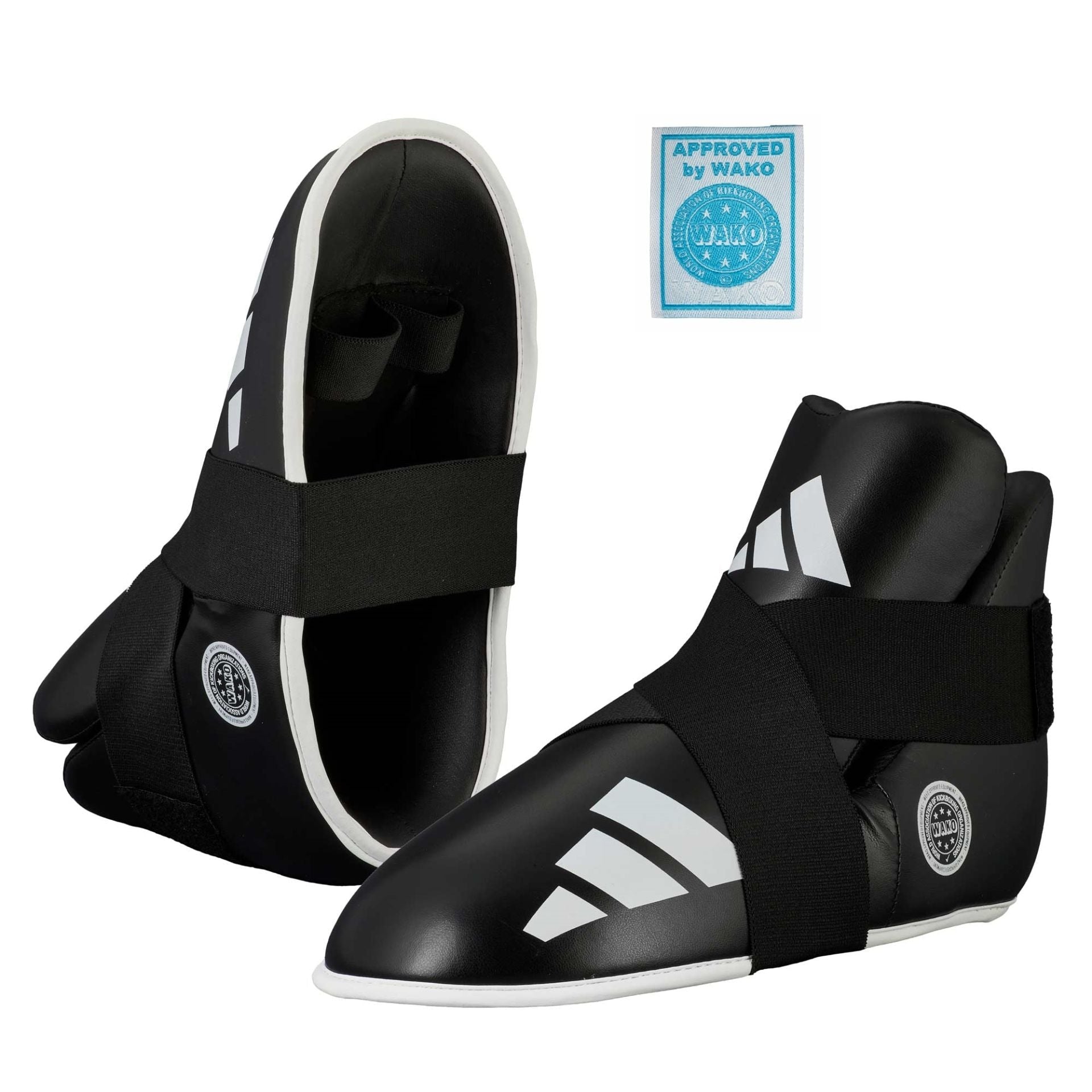Adidas papuci de kickbox Super Safety Kicks, negri