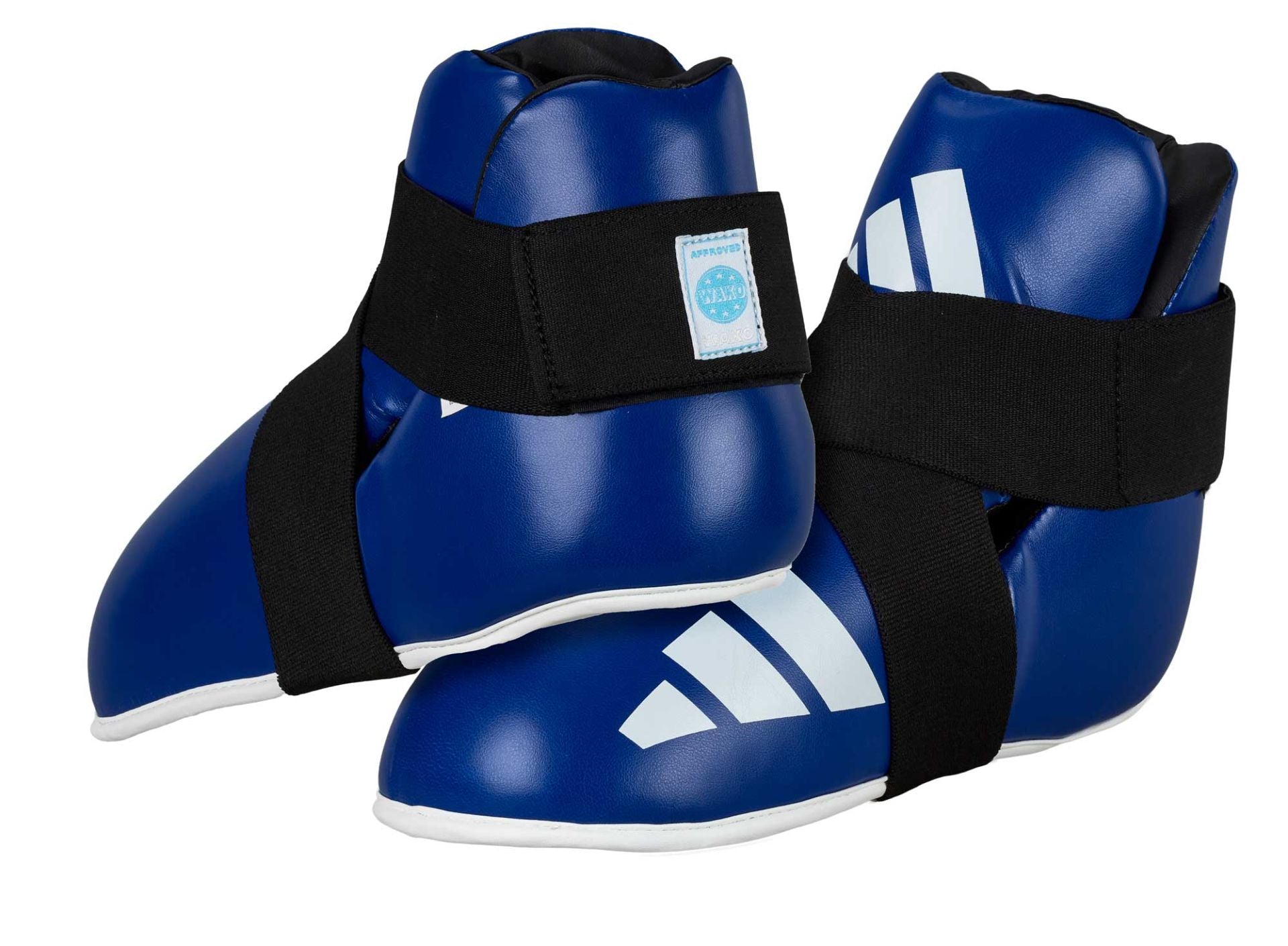 Adidas papuci de kickbox Super Safety Kicks, albaștri