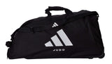Adidas geantă de judo cu rotile, neagră