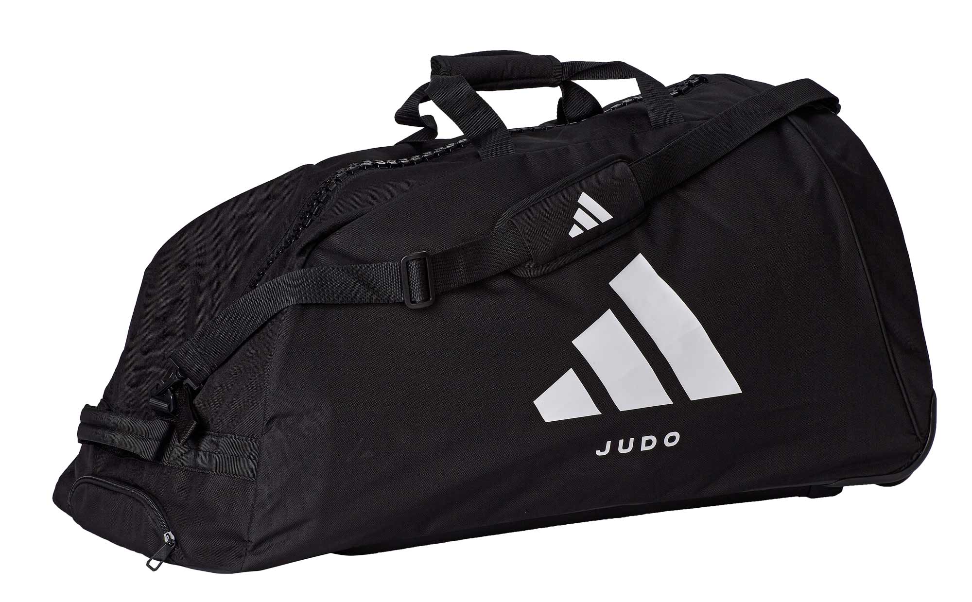 Adidas geantă de judo cu rotile, neagră