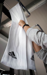 Adidas mânecă de antrenament, albă