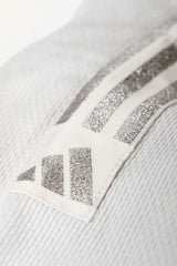 Adidas kimono JU Contest Silver 650g, alb