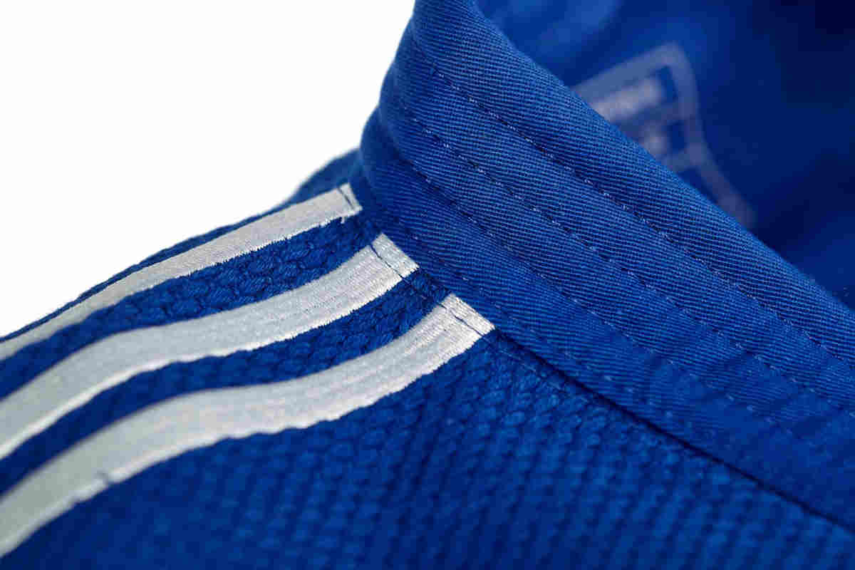 Adidas kimono JU pentru copii Evolution 250g, albastru
