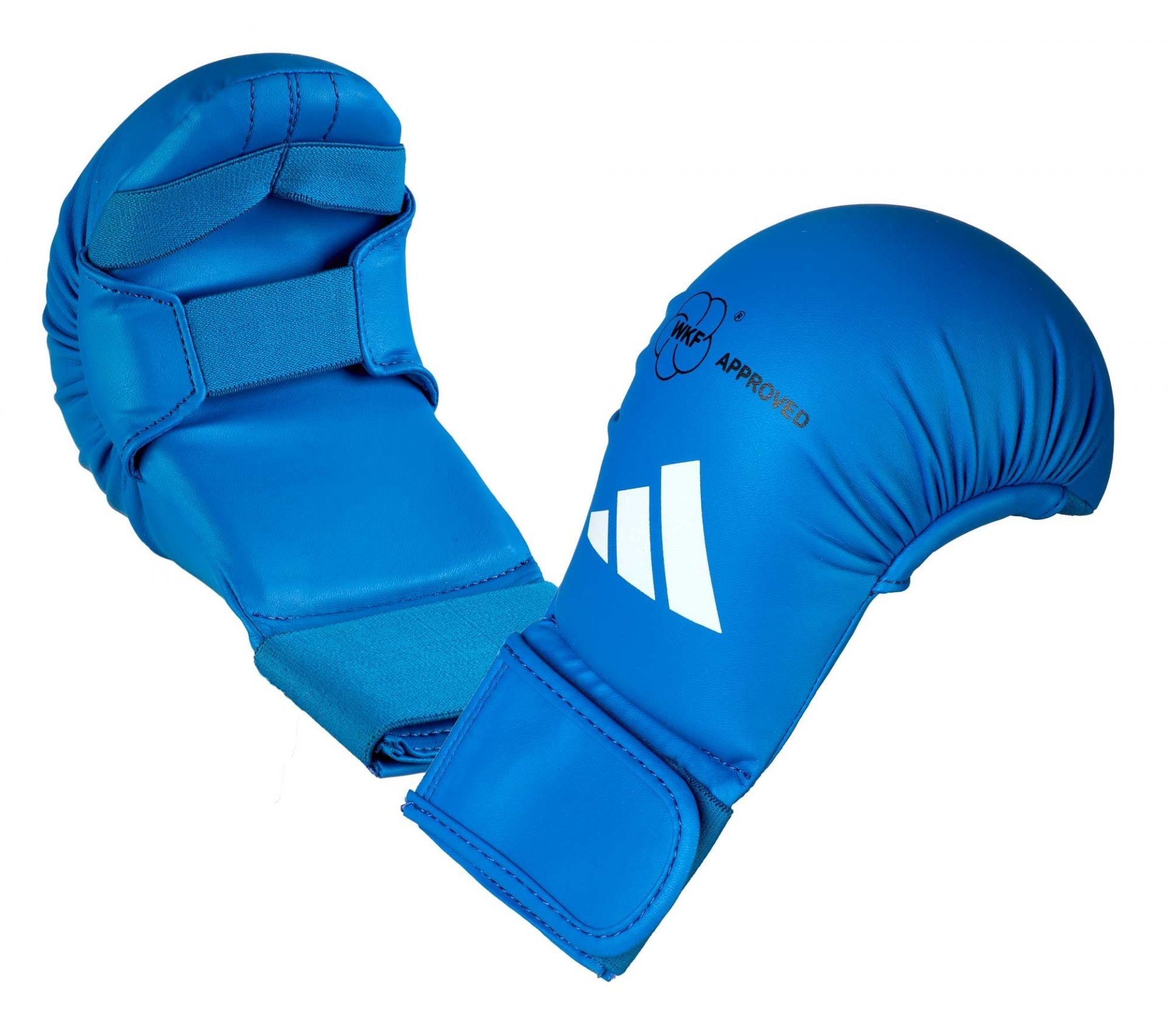 Adidas mănuși de kumite WKF, albastre
