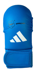 Adidas mănuși de kumite WKF, albastre