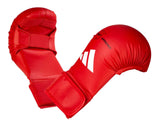 Adidas mănuși de kumite WKF, roșii