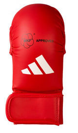 Adidas mănuși de kumite WKF, roșii