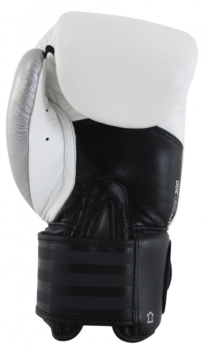 Adidas mănuși de box Hybrid 200, albe