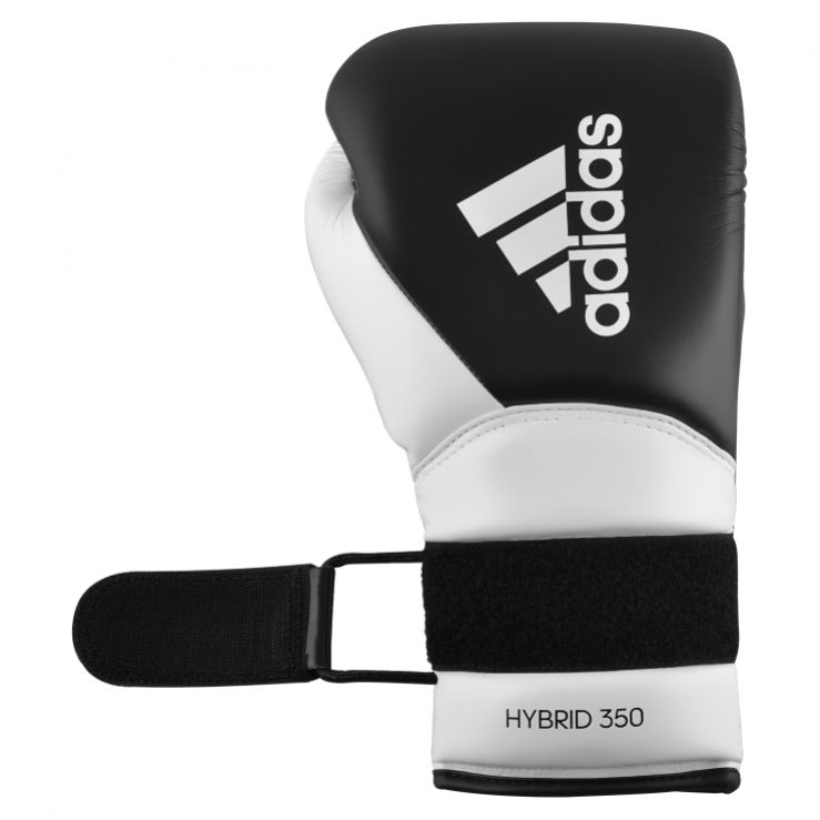 Adidas mănuși de box Hybrid 350, gri-negru