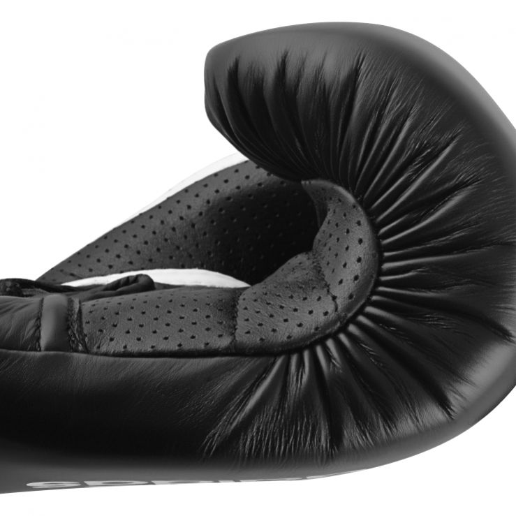 Adidas mănuși de box Hybrid 350, gri-negru