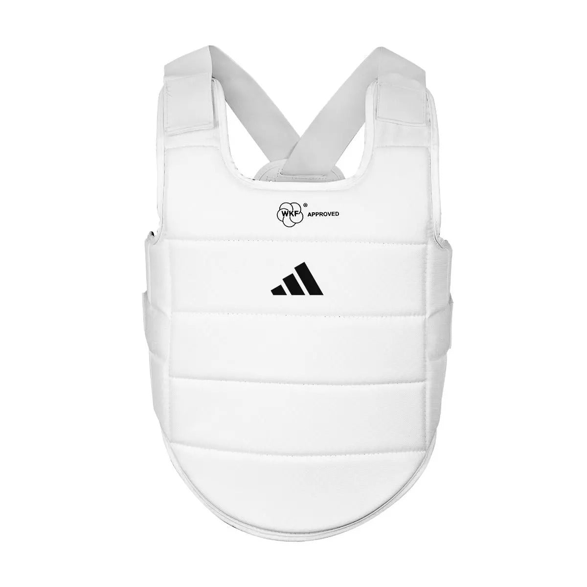 Adidas protecție de piept pentru karate Chest Guard WKF, albă
