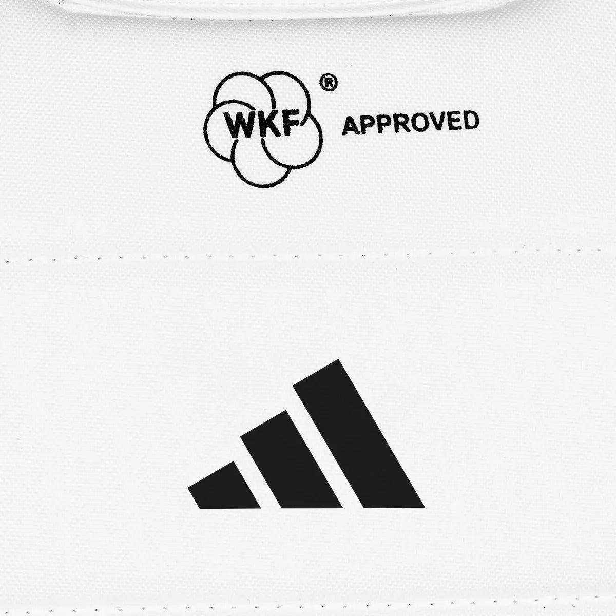 Adidas protecție de piept pentru karate Chest Guard WKF, albă