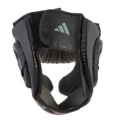 Adidas cască de box Speed Chin, negru-gri